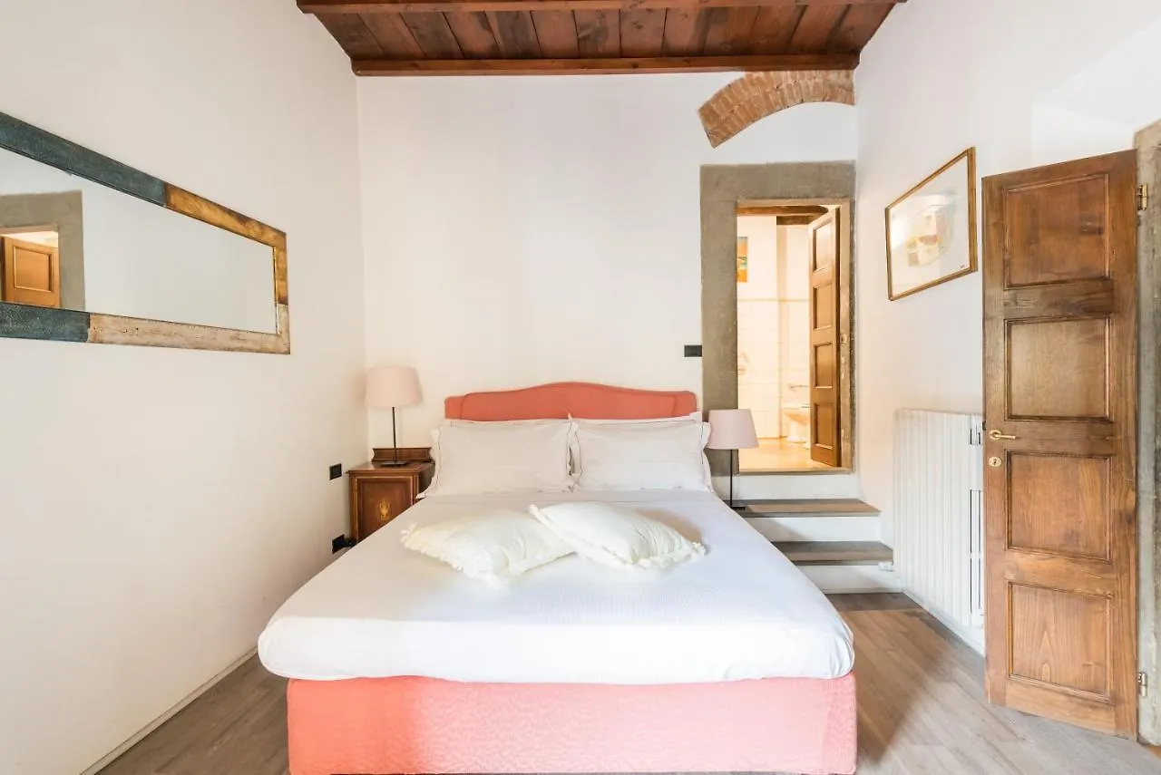 Refined Flat With Private Loggia In San Frediano Apartment Florence Italy